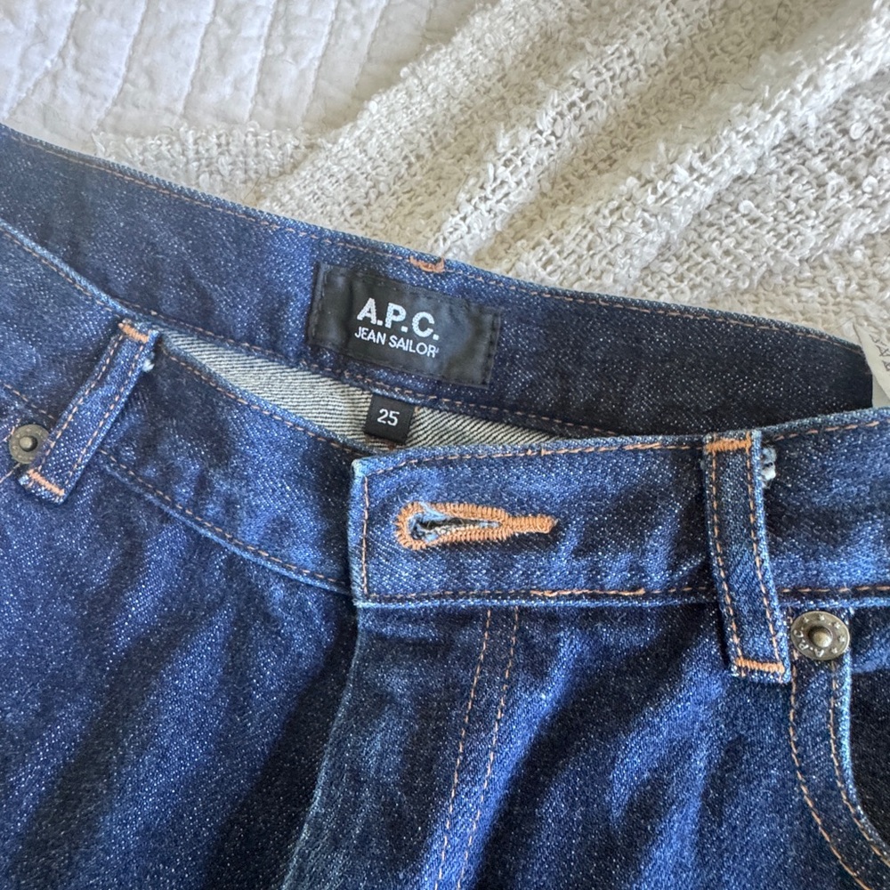 A.P.C.  Jean Sailor Blue Jeans